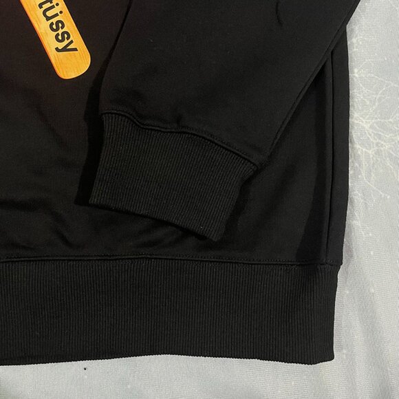 Stussy Black Printed Cotton Sweatshirt - Picture 6 of 6